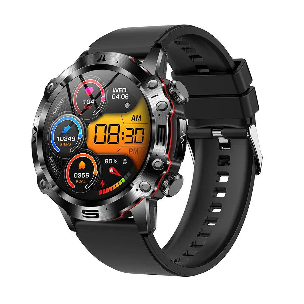 Sugafit® Wellness Pro - ECG/EKG HRV Professional Blood Glucose Blood Pressure Monitoring and Health Smart Watch