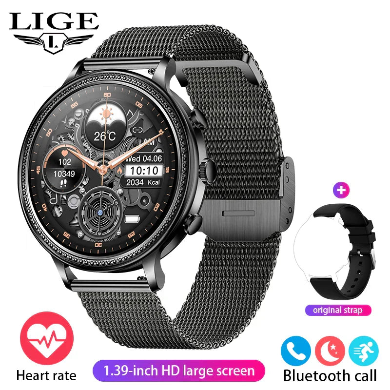 Sugafit® Spectra - Smart Watches For Women Bluetooth Call Connected Phone Women Watch Health Monitor