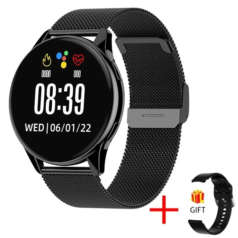 Sugafit® Allure - Smart Watch Wireless Charging Smartwatch Bluetooth Calls Watches Men Women Fitness Bracelet