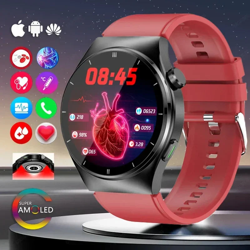 Sugafit® Ultimate - Stabilize blood pressure, control blood sugar, uric acid and blood Lipid Smartwatch