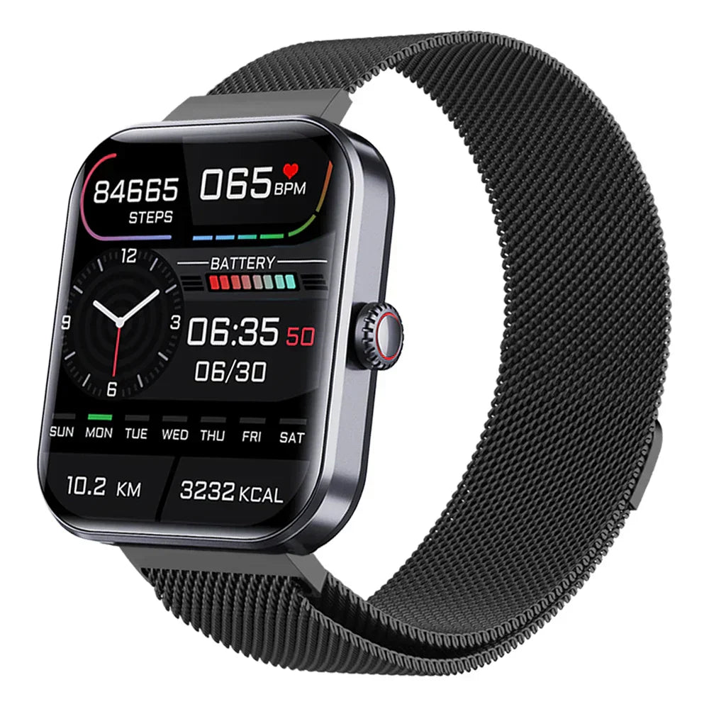 Sugafit® ZenMotion Pulse - Blood Glucose Sugar Smart Watch, 24 Hour Heart Rate Fitness Tracker