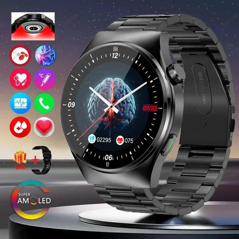 Sugafit® Ultimate - Stabilize blood pressure, control blood sugar, uric acid and blood Lipid Smartwatch