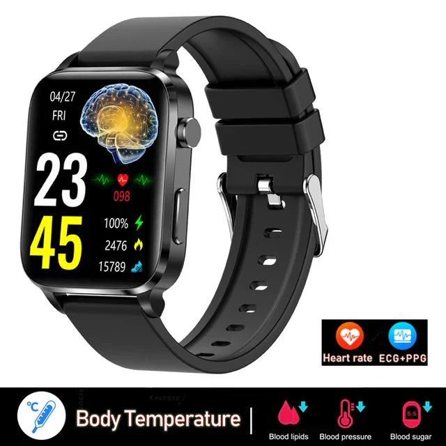 Sugafit® Pura - Laser therapy health smart watch for men's uric acid, blood lipids, blood pressure, intelligent