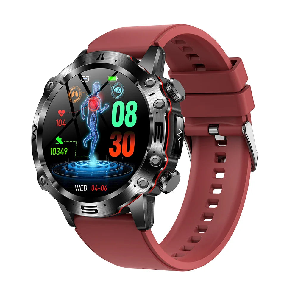 AI Medical Diagnosis Smart Watch - 2024 New Blood Lipids Uric Acid Blood Glucose watch - ECG+PPG Fitness Tracker