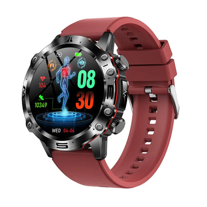 AI Medical Diagnosis Smart Watch - 2024 New Blood Lipids Uric Acid Blood Glucose watch - ECG+PPG Fitness Tracker