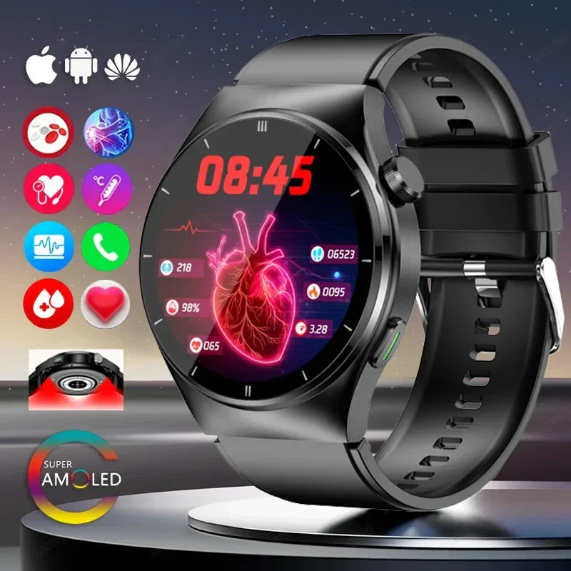 Sugafit® Ultimate - Stabilize blood pressure, control blood sugar, uric acid and blood Lipid Smartwatch