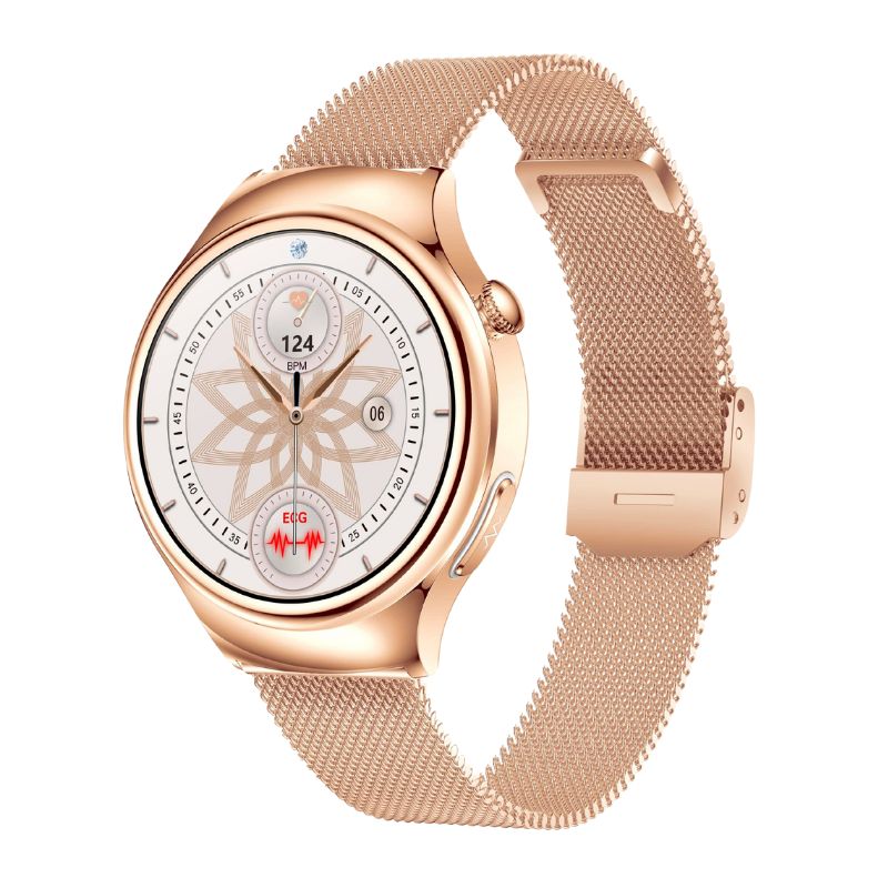Suga390 Blood Glucose Blood Lipid ECG Suga Pro Monitoring Women's Smart Watch