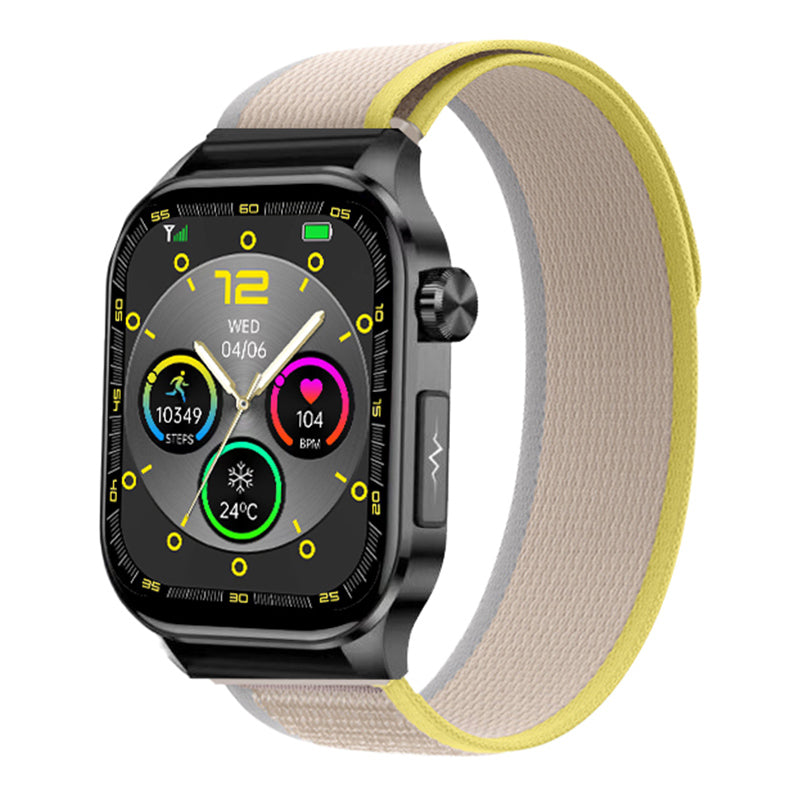 Suga580 ECG/EKG Blood Sugar Blood Pressure Call Intelligent Health Management Smart Watch