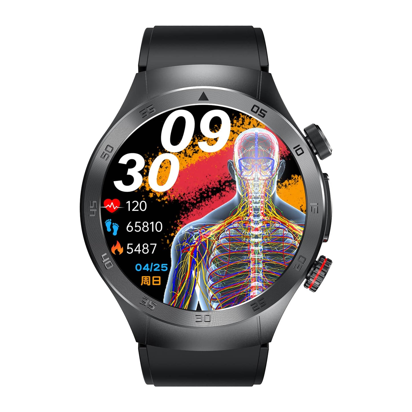 PH300pro Laser High Precision ECG/EKG Blood Glucose Measurement Suga Pro Health Smart Watch