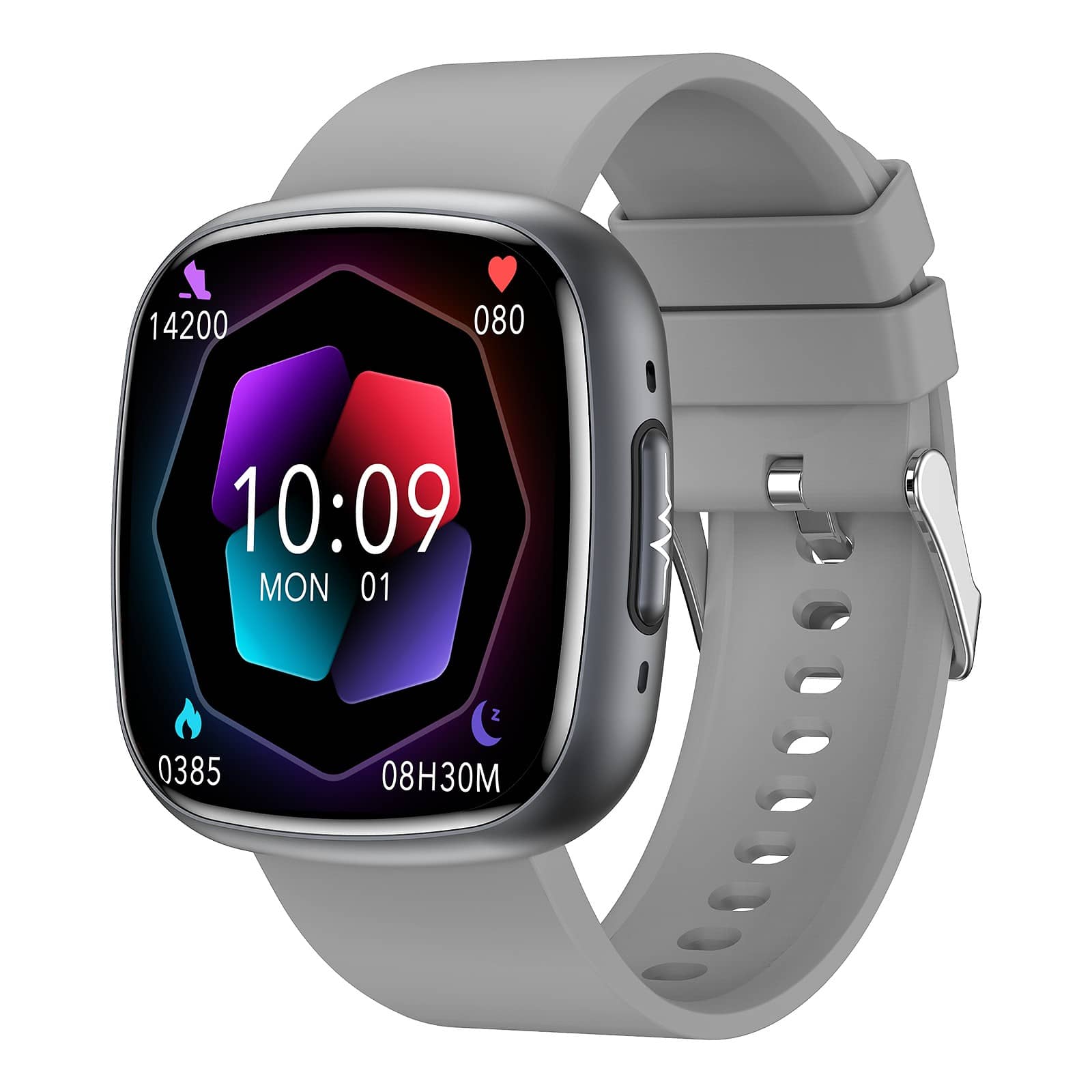 Suga593 Professional ECG Blood Glucose Blood Pressure Heart Rate HRV Monitoring Smart Watch