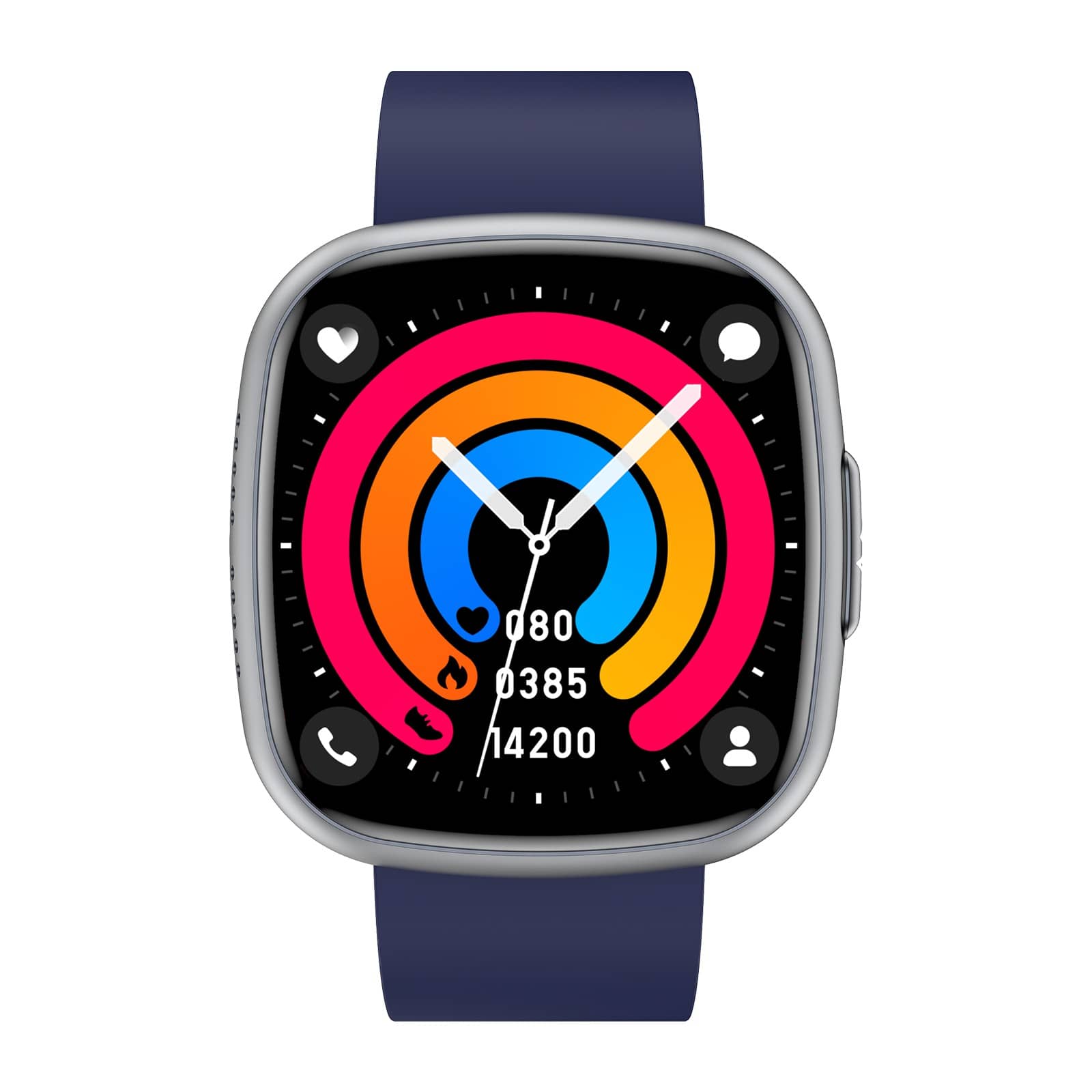 Suga593 Professional ECG Blood Glucose Blood Pressure Heart Rate HRV Monitoring Smart Watch