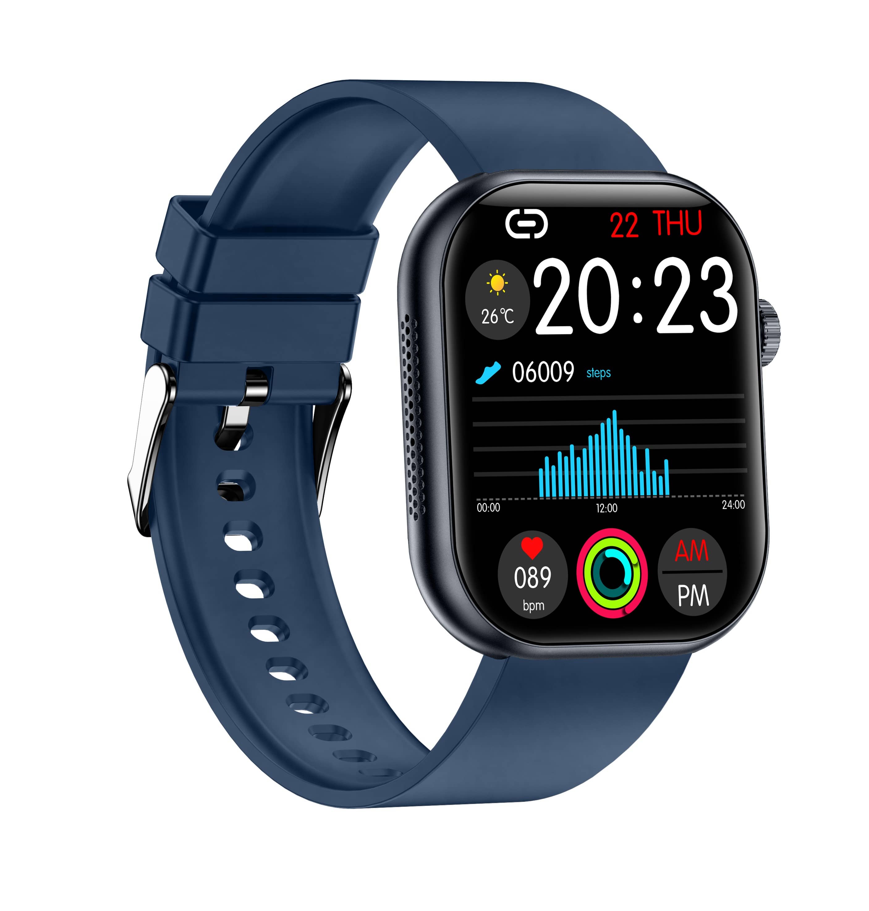 Suga587 Blood Sugar Monitoring Smart Watch With Blood Pressure ECG/EKG Heart Rate Health Fitness Tracker 2024